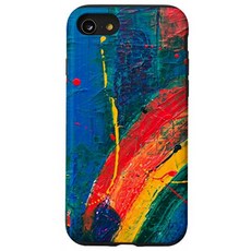 iPhone SE (2020) / 7/8 Abstract Art Painting Paint Splash Artist Case, 단일옵션