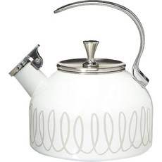 Kate Spade New York 케이트 스페이드 886301 샬롯 스트리트 회색 주전자 1724g 블루, 상세페이지참조