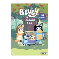 Bluey Complete Seasons One and Two 미국판 DVD