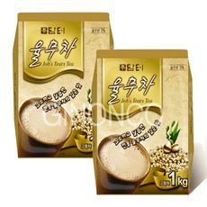 담터 율무차 자판기용, 1kg, 4개