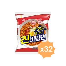 오뚜기 진비빔면, 32개