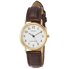 CITIZEN Q&Q [Citizen Q & Q] 시계 아날로그 방수 가죽 벨트 Q997-104 Ladies White