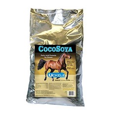 Uckele CocoSoya Granular Horse Supplement - Omega Ucklele CocoSoya 과립형 말 보조제 - 말용 오메가 지방산 보조제 - 말 비, 30파운드