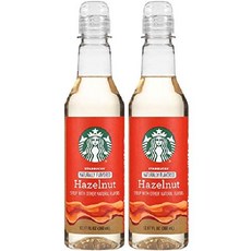  스타벅스시럽 헤이즐럿 커피 시럽 360ml x 2개, Hazelnut 