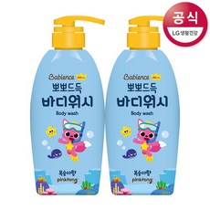 베비언스 핑크퐁 뽀뽀드득 바디워시 380ml X2개+핑크퐁 샴푸 50ml 1개 증정, 단품없음