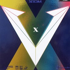 엑시옴 탁구러버 베가 X (베가 텐) /10주년기념모델, 블랙