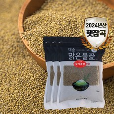 [대숲맑은물애] 24년산 담백한맛 찰차좁쌀 1kg-5kg, 3kg, 1개