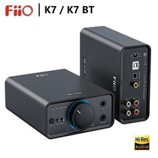 블루투스 앰프 FiiO BT HiFi 데스크탑 DAC 헤드폰 XMOS USB RCA AK4493S, 1.K7 EU - fiiok7