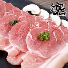 한돈 뒷다리 대패구이(500gx3) 1.5kg대패삼겹살 대패뒷다리 뒷다리살대패 대패구이뒷다리 뒷다리대패 한돈앞다리살 돼지고기뒷다리살, 3개