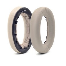해외 Defean 1000XM3 소니 WH-1000X M3 WH-1000XM3 무선 헤드폰 용 단백질 가죽 및 메모리 폼 이어 패드 P, GOLD PADS_One Size, GOLD PADS_One Size, 상세 설명 참조3