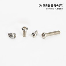 스텐 둥근머리(마루) 볼트 렌치/십자(6mm ~ 50mm) 최소 주문금액(배송비 제외) 2000원, 1.렌치, M3, 20mm, 1개 - u6롱레인지