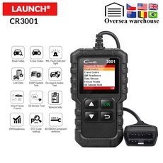 LAUNCH X431 CR3001 OBD 2 자동 스캐너 진단 도구 다국어 Creader ODB2 3001 코드 리더 PK ELM327