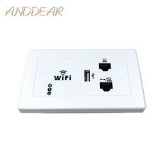 ANDDEAR 화이트 무선 와이파이 벽 AP 고품질 호텔 객실 커버 미니 마운트 라우터 액세스 포인트