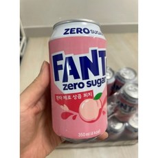 환타 제로 상큼 피치, 23개, 350ml
