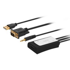 VGA TO HDMI 변환 케이블/컨버터/젠더 RGB변환 RGB컨