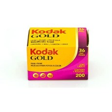 [해외직구]KODAK GOLD 200 필름 3 팩 GB135-36- 수직 포장, 1개, One Color_One Size