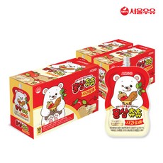 서울우유 홍삼츄츄 사과배 100ml 30팩, 홍삼츄츄 사과&배 100ml 30팩