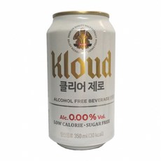 클라우드 클리어제로 350mlx12캔 성인용음료, 12개