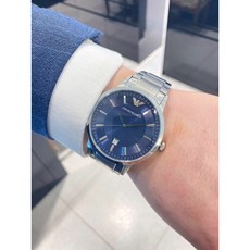 엠포리오 알마니 Emporio armani watch 남자시계 블루 다이얼 명품 메탈시계 AR11180