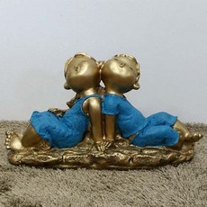 HA무배 회상 장식품인테리어소품조각상 // 일산 회상블루, 1개, 기본값, 상품선택+레드