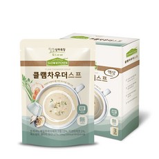 상하목장 슬로우키친 클램차우더스프, 3입, 150g