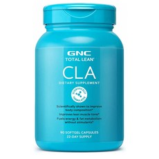 GNC CLA 공액 리놀레산 효능 다이어트 보조제 체지방분해제 90정, 1개