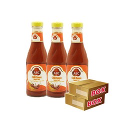 인도네시아소스 ABC 칠리소스 CHILLI SAUCE 박스 340ML X 24EA, 24개