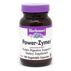 Bluebonnet Power-Zymes Vegetarian Capsules 블루보넷 파워자임 베지테리안 캡슐 90정, 90 Count, 1개