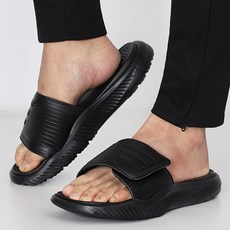 아디다스 쿠션슬리퍼 슬라이드 알파바운스 2.0 올블랙