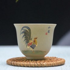 골동품 도자기 찻잔 손으로 그린 차 컵 여행용 휴대용 그릇 마스터 중국, 7. C1 6.1X5CM 50ML, 1개