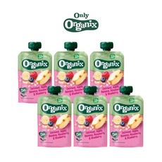 Organix food 퓨레 오가닉스 유기농 고영양 이유식, 100g, 6개