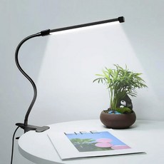 조명 책상 LED 소형 눈 침실 학생 블랙 보호 침대 타입 램프 클립 기숙사 데스크탑
