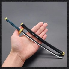 한국검 한일 일본도 도검 단도 진건 목도 장검 단검 목검 가검 ER 게임 머치 우치가타나 콜드 무기 모델 칼집이 있는 긴 검 금속 공예 장난감 컬렉션 26cm, Nagakiba