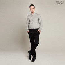 엘파마 트윌 프린트 기모 팬츠