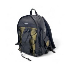 캐논 디럭스 포토 백팩 200 EG 블랙 앤 올리브 그린 16인치 x 12인치 8인치