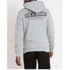 DEUS GRIP TAPE HOODIE - GRAY MARLE M 데우스 엑스 마키나 정품 후드 티