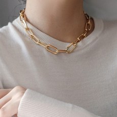 골드피아유난희클립목걸이