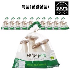 새송이버섯 국내산 400g 1봉지 친환경, 10개
