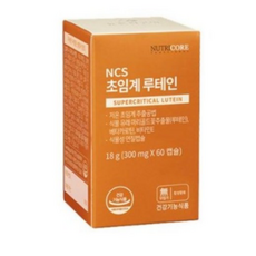 뉴트리코어 NCS 초임계루테인, 60정, 2개