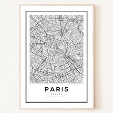 프랑스파리지도