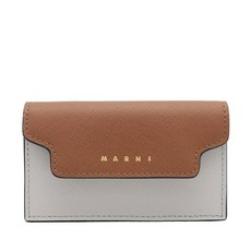 아페쎄 Rectangular Flap Wallet In TRI COLOURED PFMOT05..