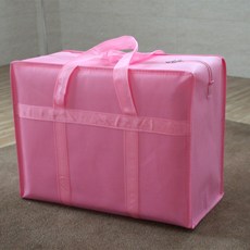 보강 두꺼운 빅사이즈 이사부크루즈 무 물레방적대 테이크아웃컵캐리어 자 라탄백, 분홍색