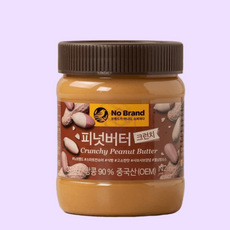 노브랜드 피넛버터 340g 크런치 고소한 알갱이 콕콕 다양하게 즐기는