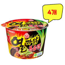 오뚜기 열파닭 볶음면110g, 4개