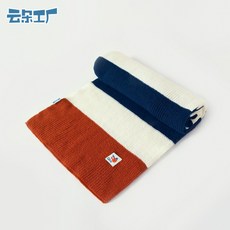 others 구름 공장 팔 두 선 줄무늬 스카프 학원 바람 가을 겨울 보온 니 트 머플러 심 플 목도리 학생 스 라 이 프
