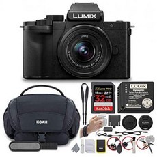 Panasonic DC-G100KK LUMIX G100 4K Mirrorless Vlogging Camera with 32GB 95MBs SD Card and Koah Nostr, One Color_One Size, 상세 설명 참조0, 상세 설명 참조0