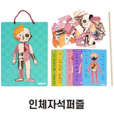 아기그림조각퍼즐맞추기자석