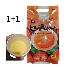 1+1 구퍼 단호박차, 2개, 40개입, 18g