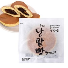 만나 국민간식 수제 단팥빵 오리지널 도라야끼 NEW 80g 25봉