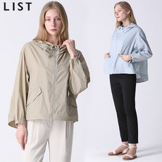 리스트 리스트 라이트닝 백 레터링 후드 점퍼